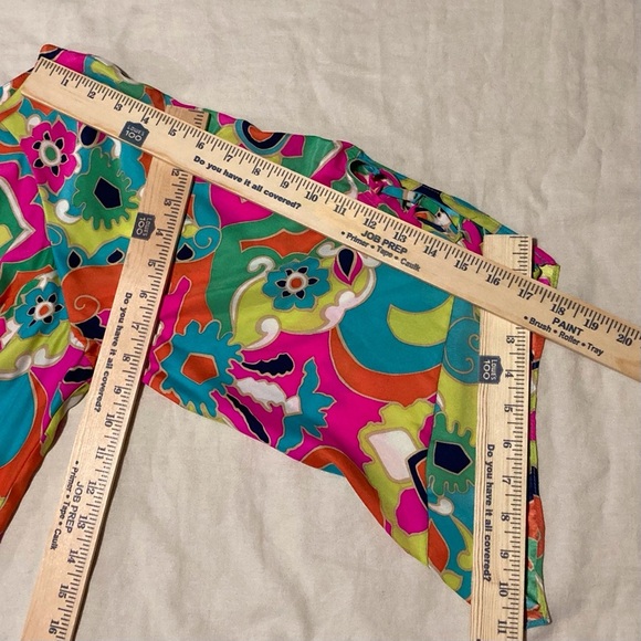 Alice & Trixie 100% Silk Half Sleeve Shift Mini Dress | Pucci-Esque Print - Picture 4 of 13